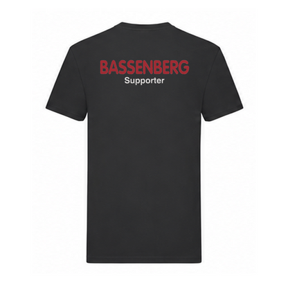 Bassenberg Supporter T-Shirt schwarz (Super Premium T F181)