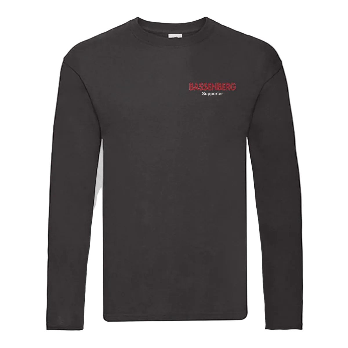 Bassenberg Supporter T-Shirt Langarm schwarz (F243)
