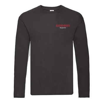 Bassenberg Supporter T-Shirt Langarm schwarz (F243)