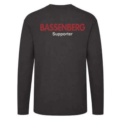 Bassenberg Supporter T-Shirt Langarm schwarz (F243)