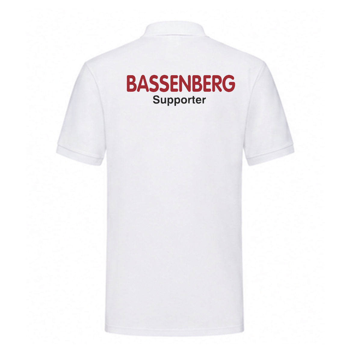 Bassenberg Supporter Poloshirt weiß (Heavy Pique F503)