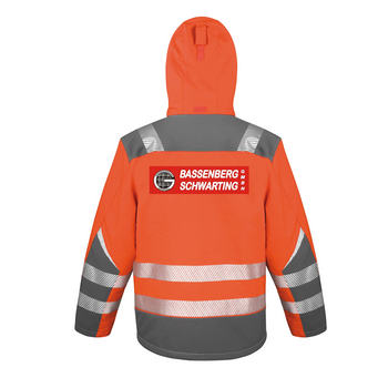 Bassenberg Softshell Jacke Unisex Orange
