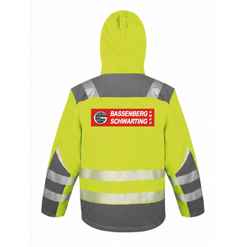 Bassenberg Softshell Jacke Unisex Gelb
