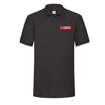 Bassenberg Poloshirt Unisex Schwarz