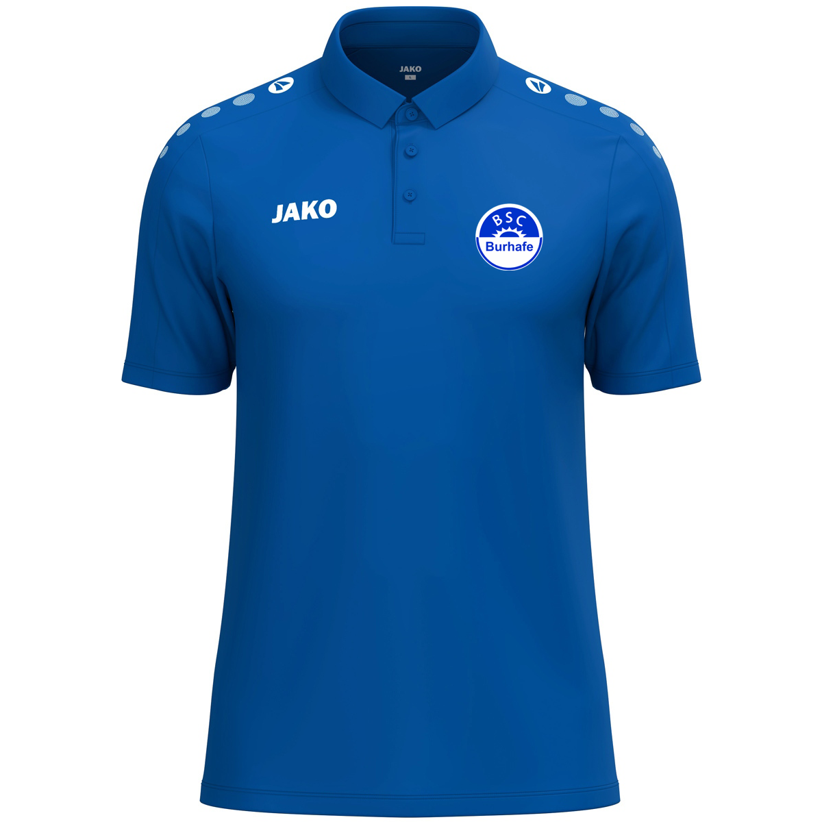 BSC Burhafe Polo Cotton Herren Royal