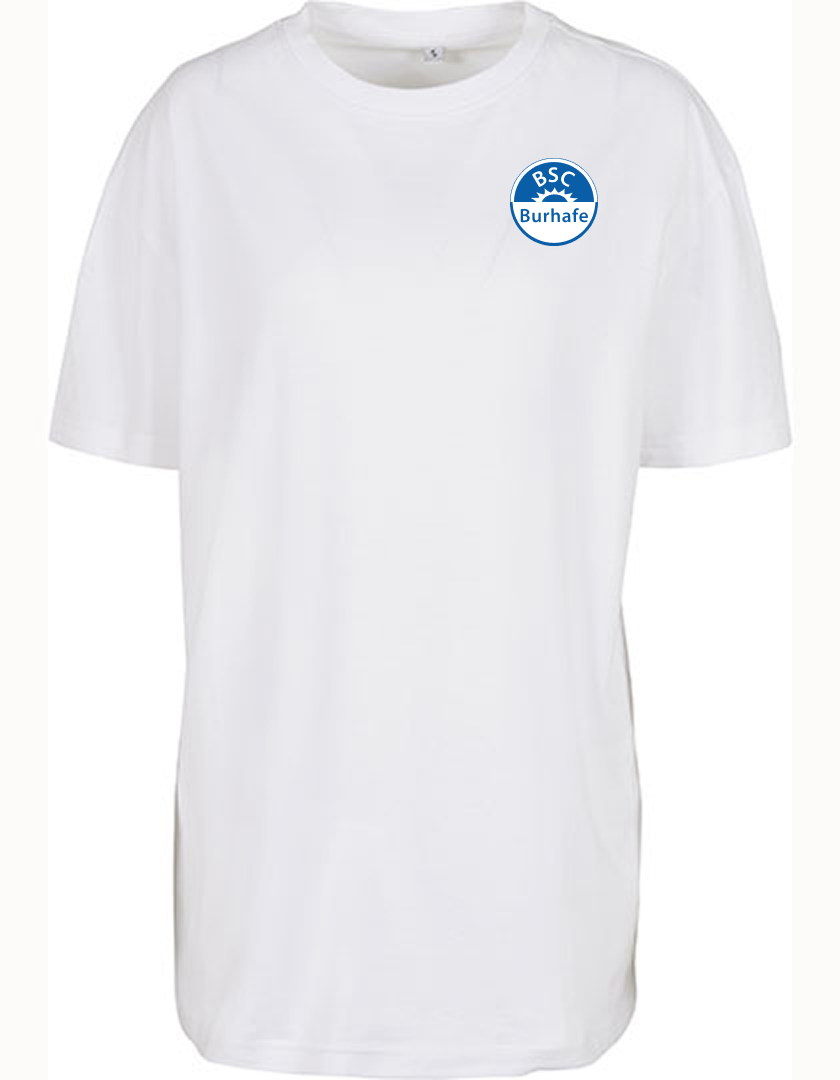 BSC Burhafe Fan - T-Shirt oversize Damen weiß