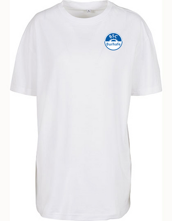 BSC Burhafe Fan - T-Shirt oversize Damen weiß
