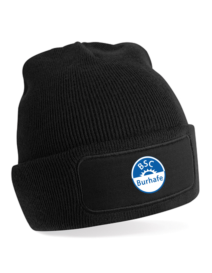 BSC Burhafe Fan - Beanie Patch schwarz