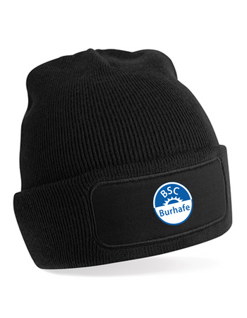 BSC Burhafe Fan - Beanie Patch schwarz