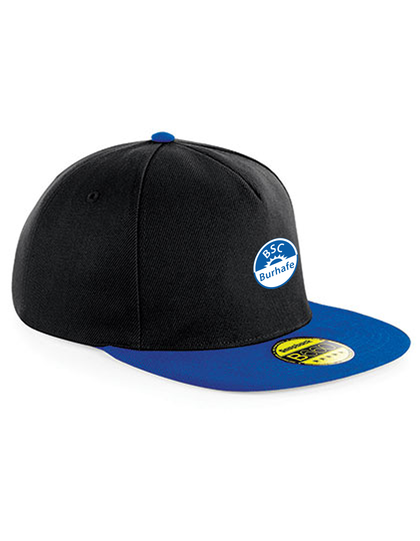 BSC Burhafe Fan - 5-Panel Snapback Flat blaumit logo