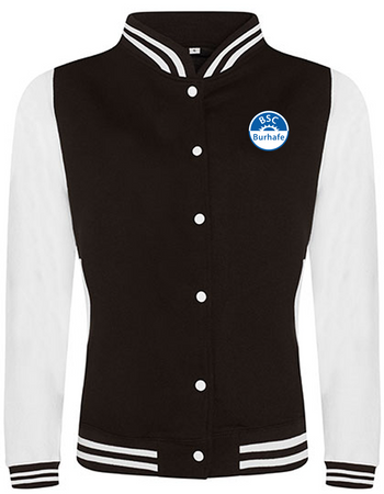 BSC Burhafe Fan - Collegejacke Herren schwarz-weiß
