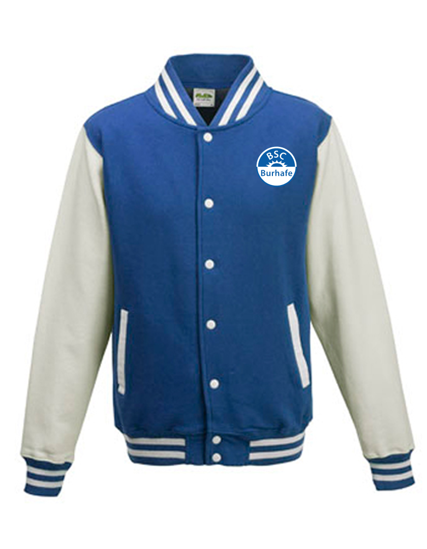 BSC Burhafe Fan - Collegejacke Herren blaumit logo