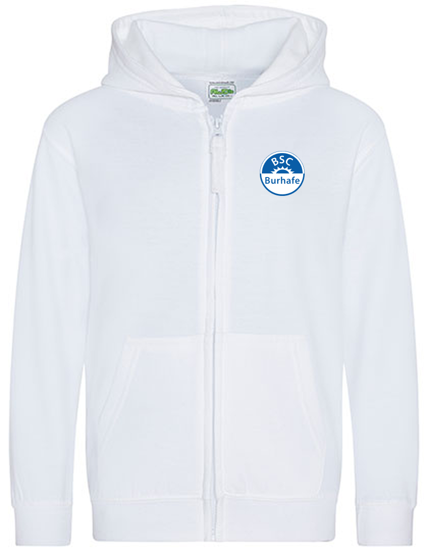 BSC Burhafe Fan - Sweatjacke Kinder weiß
