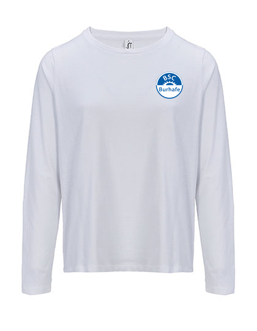 BSC Burhafe Fan - Longsleeve Damen weiß