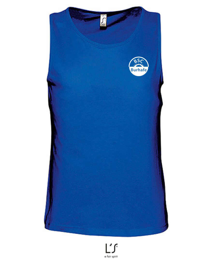 BSC Burhafe Fan - Tanktop Herren blaumit logo