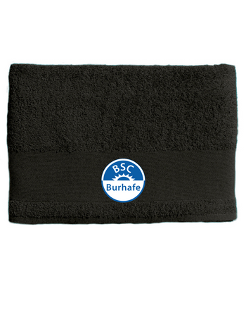BSC Burhafe Fan - Handtuch 50*100 schwarz