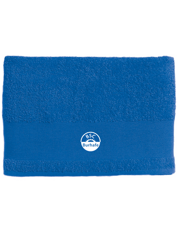 BSC Burhafe Fan - Handtuch 50*100 blaumit logo