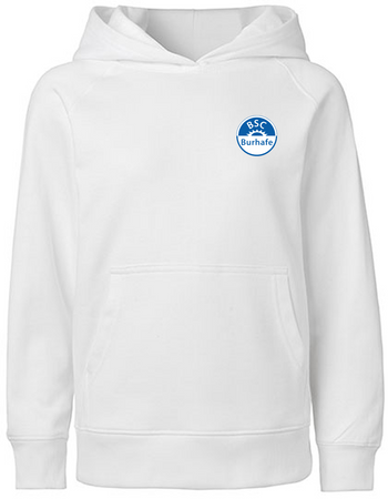 BSC Burhafe Fan - Hoodie Fairtrade Kinder weiß
