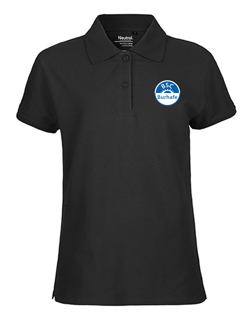 BSC Burhafe Fan - Poloshirt Fairtrade Damen schwarz