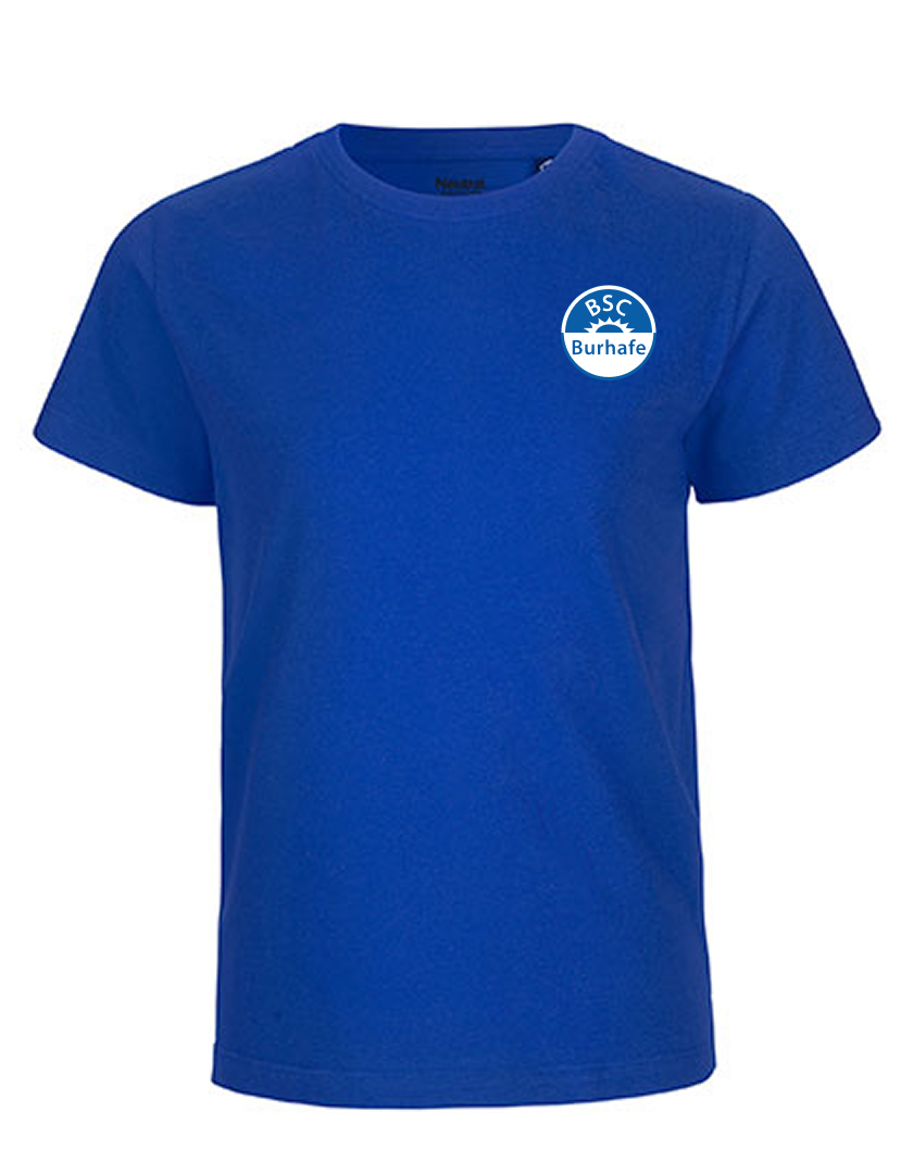 BSC Burhafe Fan - T-Shirt Fairtrade Kinder blaumit logo