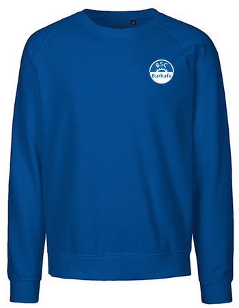 BSC Burhafe Fan - Sweatshirt Fairtrade Herren blaumit logo