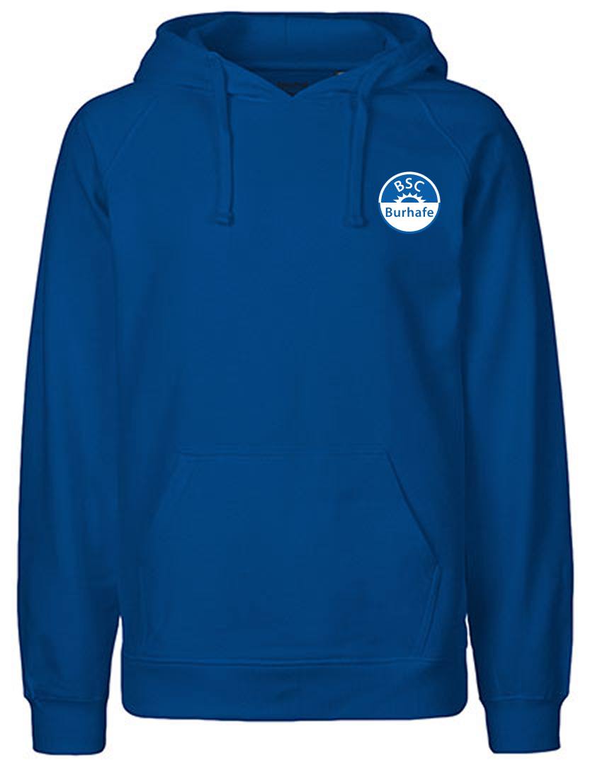 BSC Burhafe Fan - Hoodie Fairtrade Herren blaumit logo
