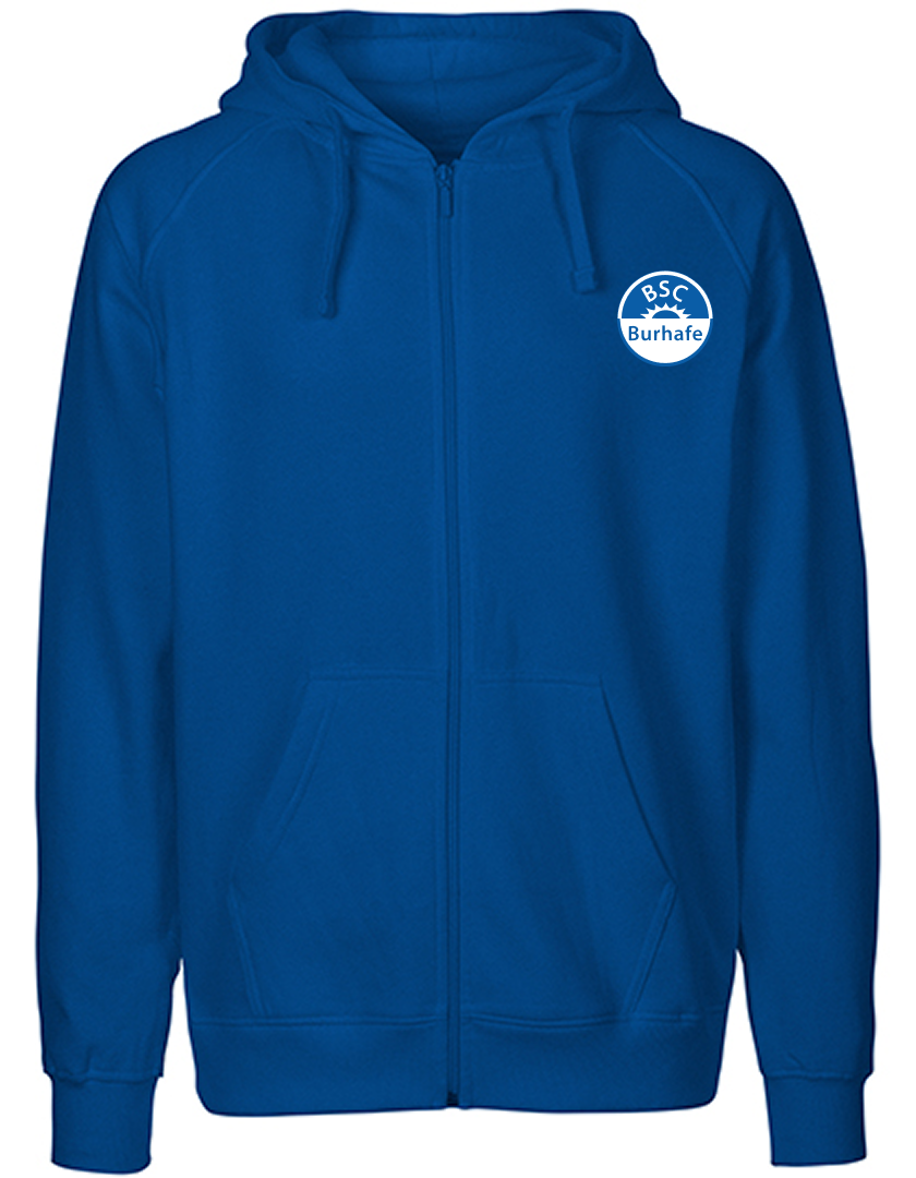 BSC Burhafe Fan - Sweatjacke Fairtrade Herren blaumit logo