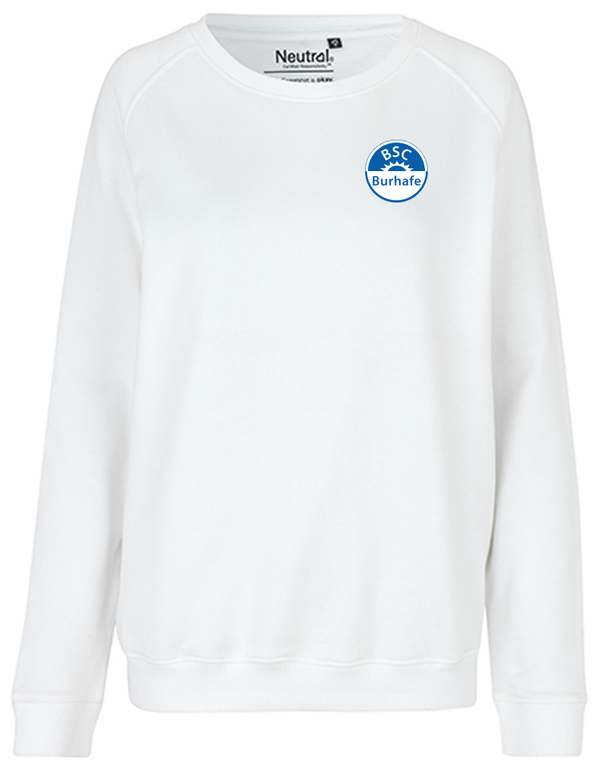 BSC Burhafe Fan - Sweatshirt Fairtrade Damen weiß