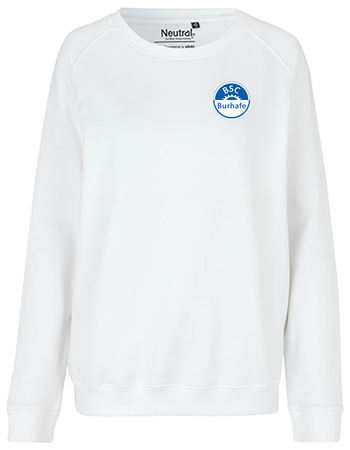 BSC Burhafe Fan - Sweatshirt Fairtrade Damen weiß