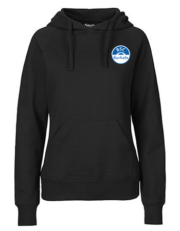 BSC Burhafe Fan - Hoodie Fairtrade Damen schwarz