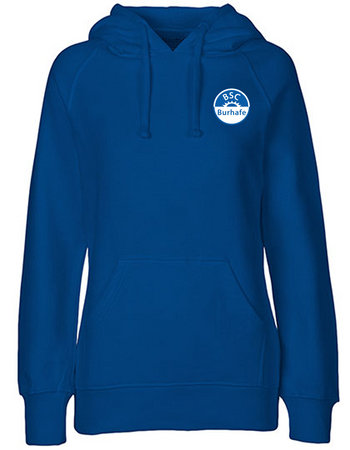 BSC Burhafe Fan - Hoodie Fairtrade Damen blaumit logo