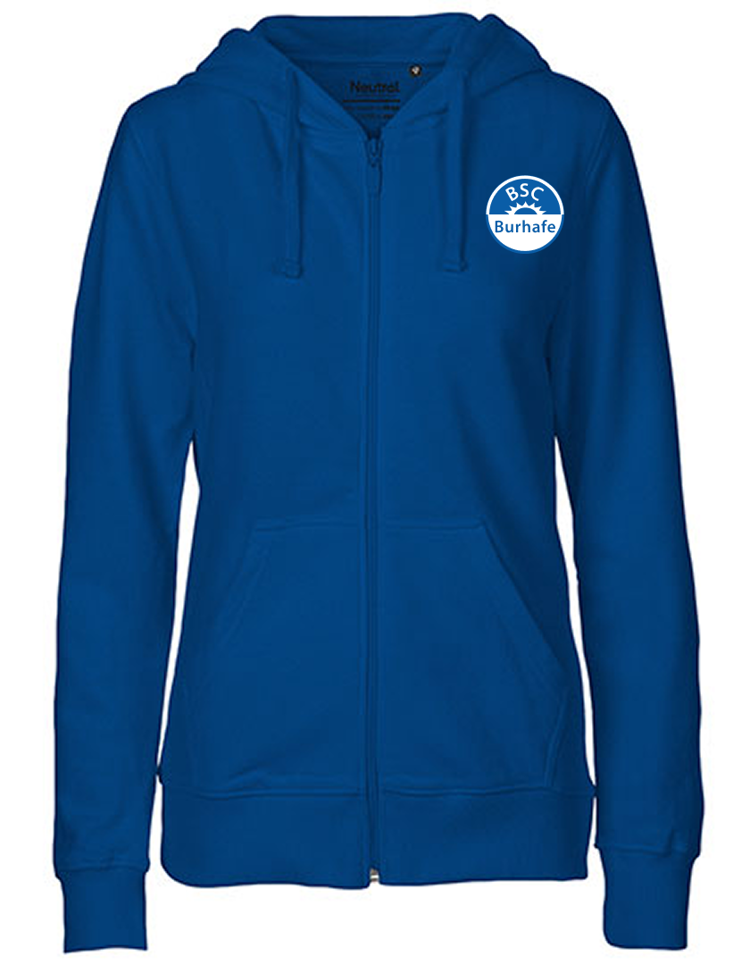 BSC Burhafe Fan - Sweatjacke Fairtrade Damen blaumit logo
