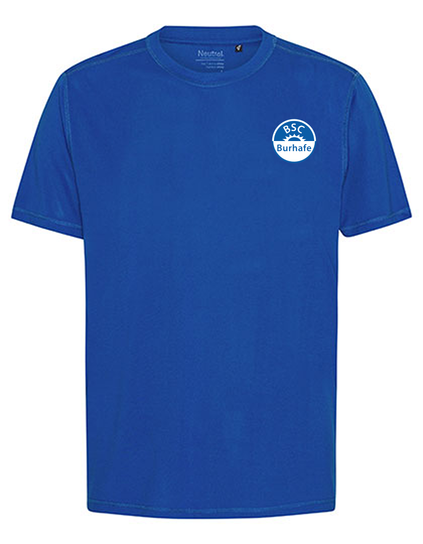 BSC Burhafe Fan - Polyestershirt Fairtrade Herren blaumit logo