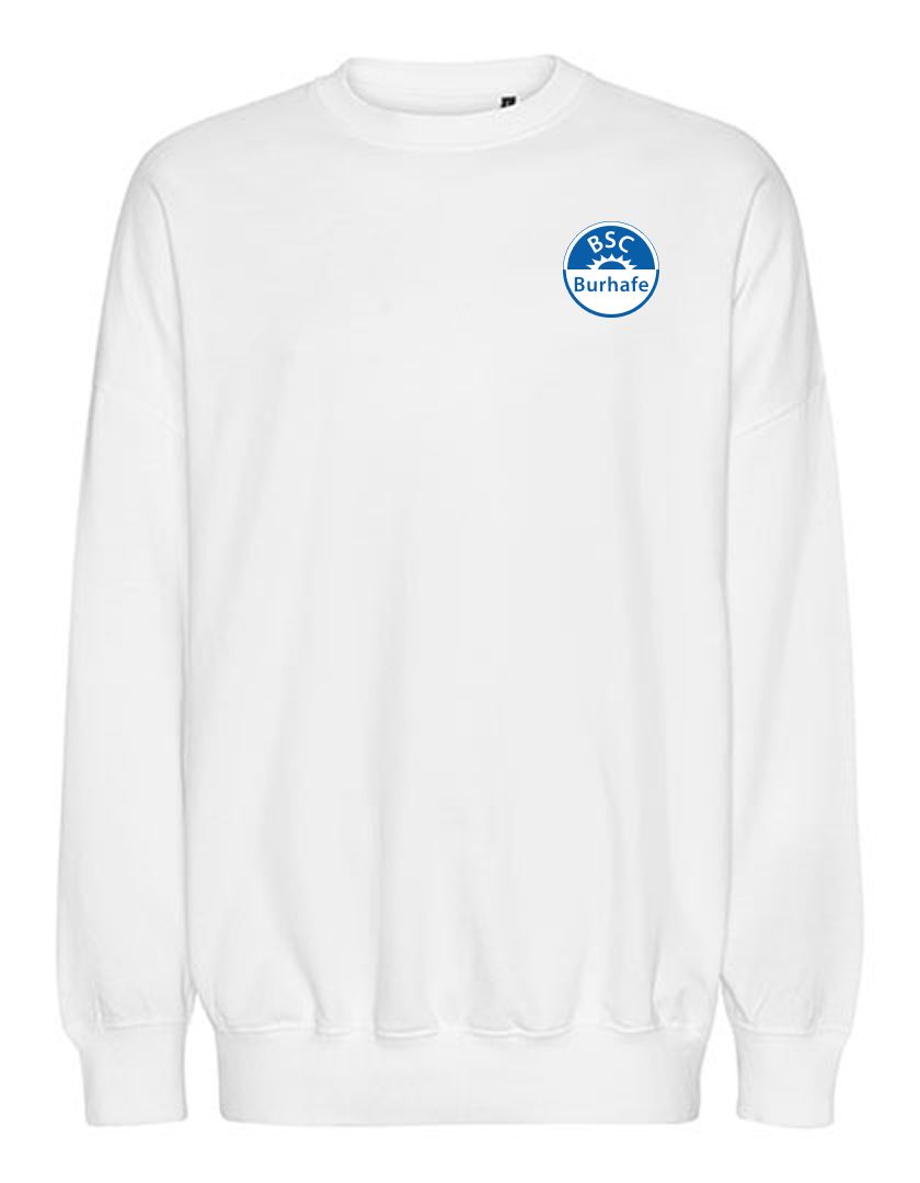 BSC Burhafe Fan - Sweatshirt oversize Herren weiß
