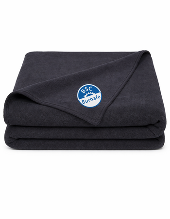 BSC Burhafe Fan - Fleecedecke schwarz
