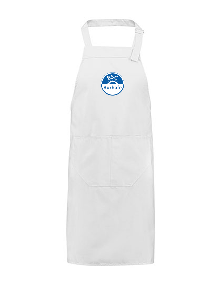 BSC Burhafe Fan - Grillschürze weiß