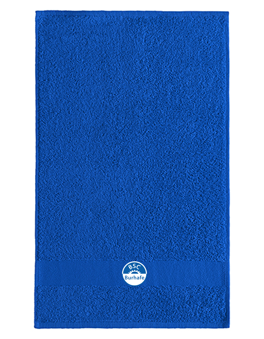 BSC Burhafe Fan- Gästehandtuch 50*30 blaumit logo