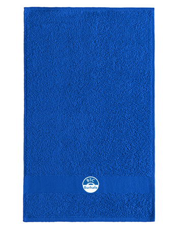 BSC Burhafe Fan- Gästehandtuch 50*30 blaumit logo