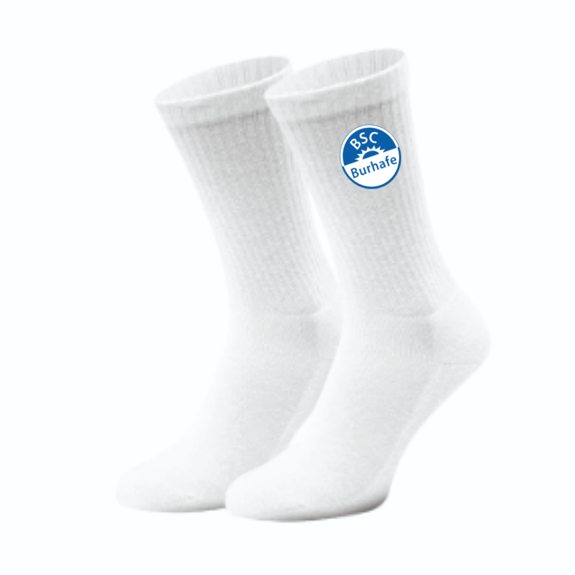 BSC Burhafe Fan - Sportsocken weiß