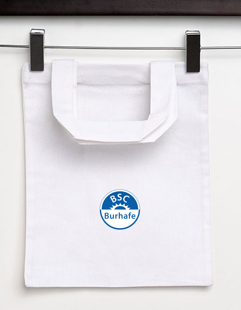 BSC Burhafe Fan - Jutebeutel weiß