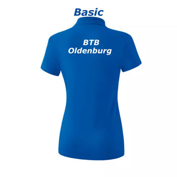 BTB Oldenburg Poloshirt Damen Blau