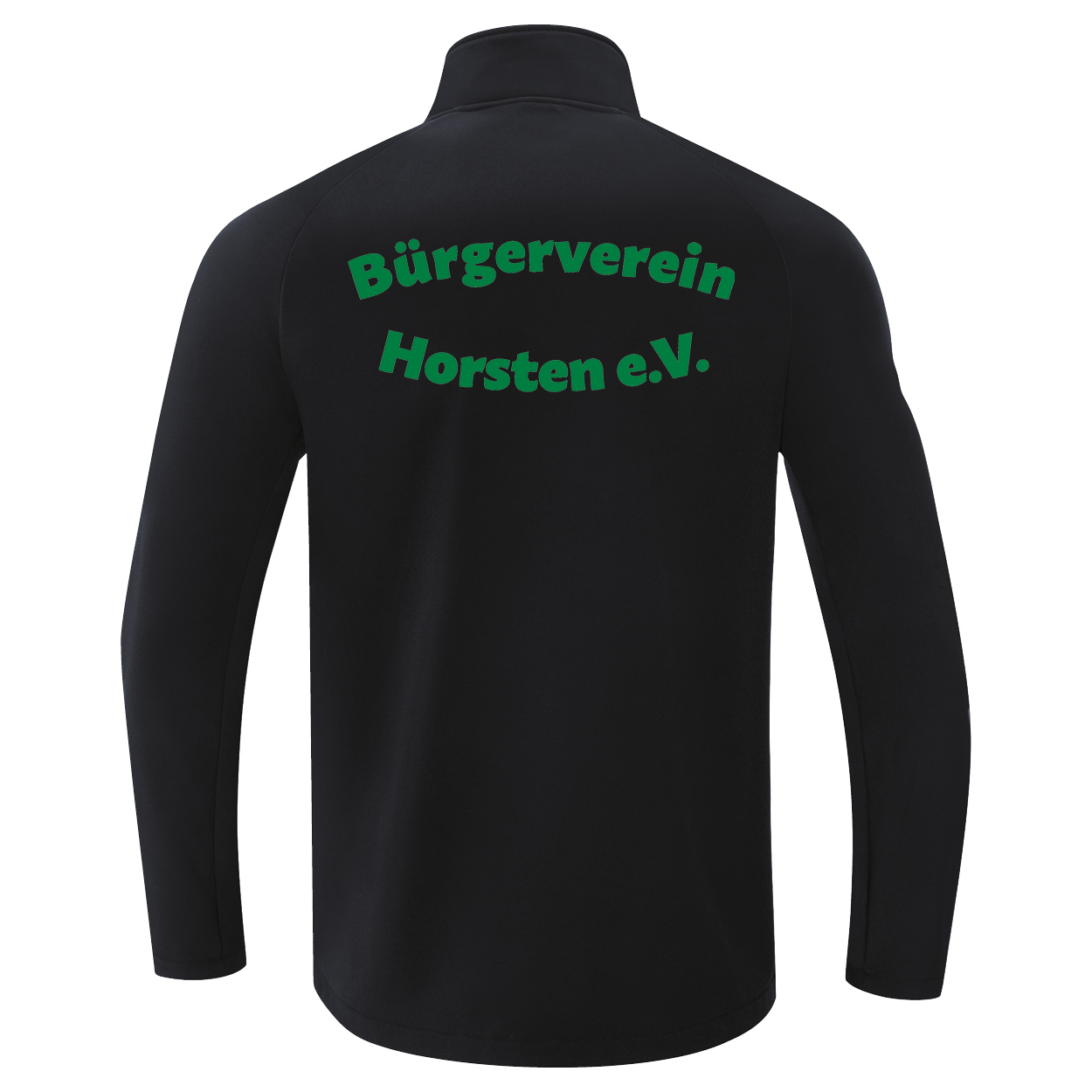Bürgerverein Horsten Softshelljacke  Schwarz Druck
