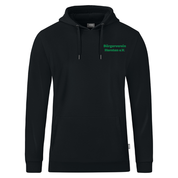 Bürgerverein Horsten Kapuzensweat Organic Schwarz Stick