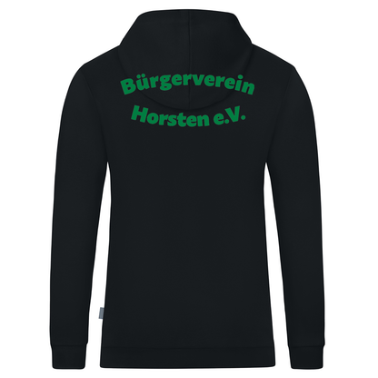Bürgerverein Horsten Kapuzensweat Organic Schwarz Druck