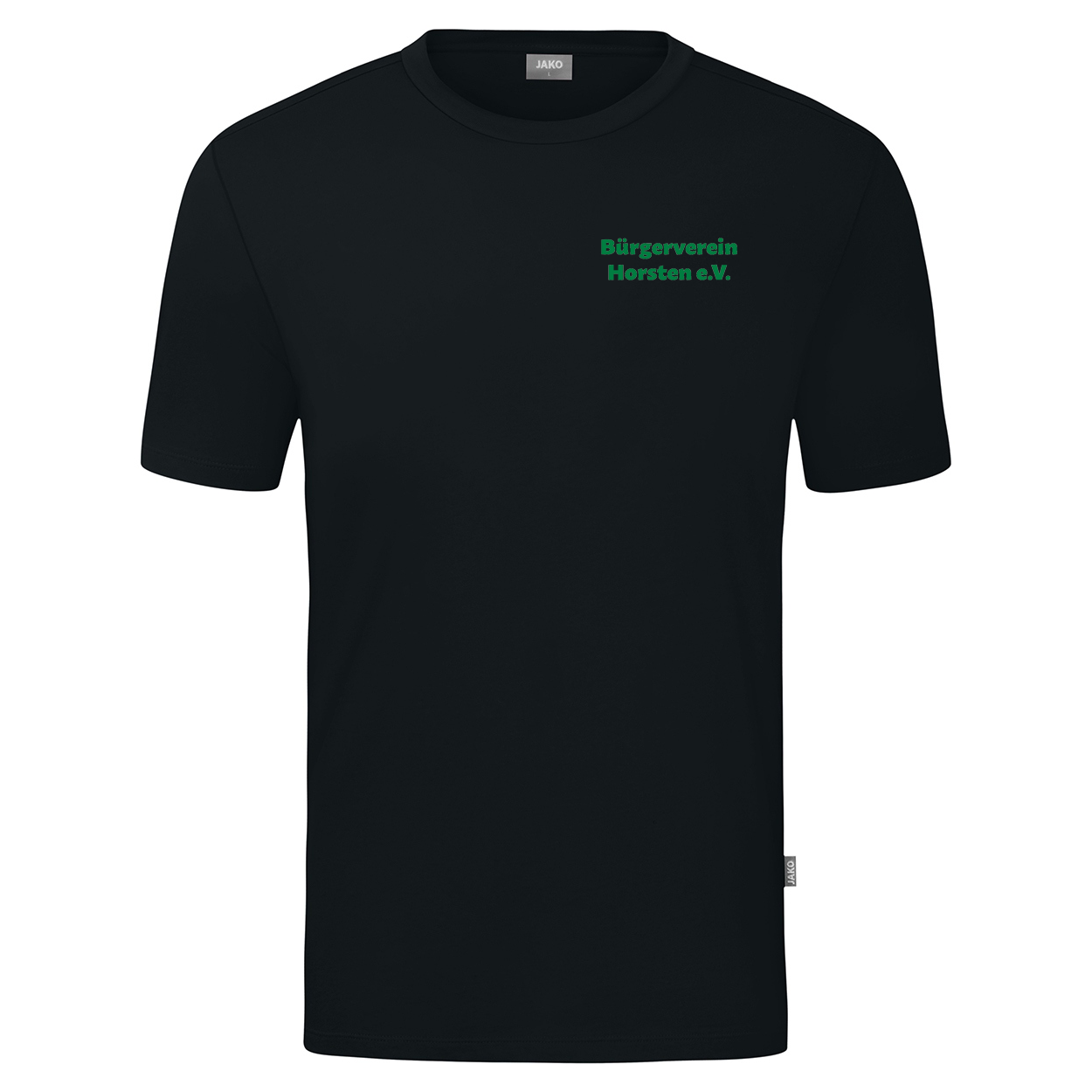 Bürgerverein Horsten T-Shirt Organic  Schwarz Stick