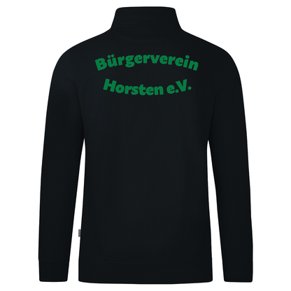 Bürgerverein Horsten Sweatjacke Doubletex Schwarz Druck
