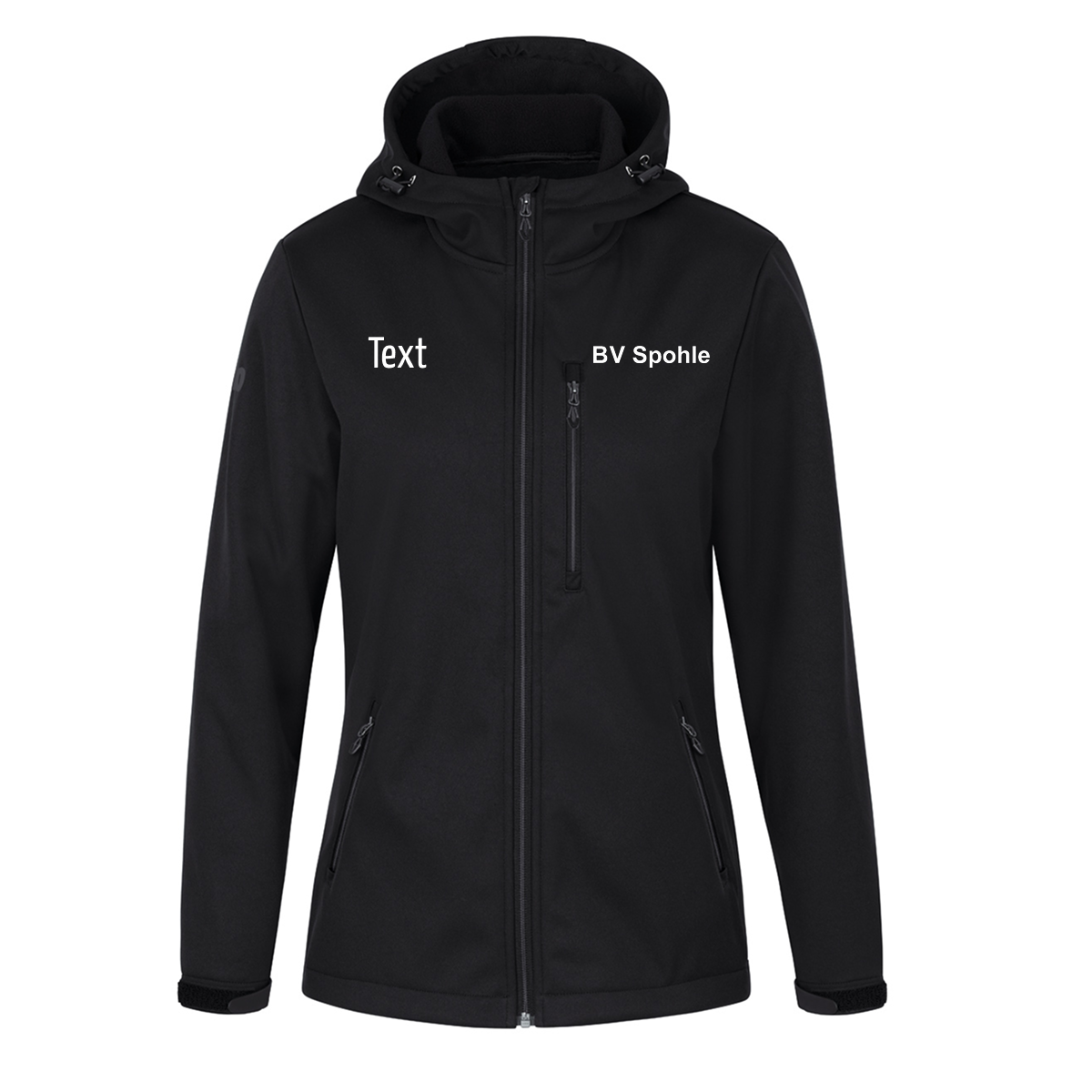 BV Spohle Softshelljacke Damen Schwarz