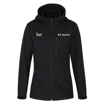 BV Spohle Softshelljacke Damen Schwarz