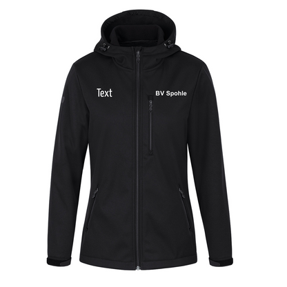 BV Spohle Softshelljacke Damen Schwarz