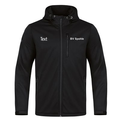 BV Spohle Softshelljacke Kinder Schwarz